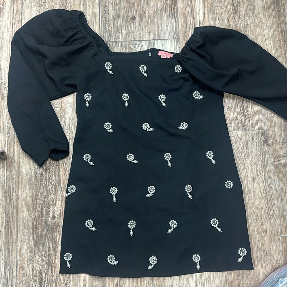 NOT SO SERIOUS PEARL DRESS SIZE 0 - Picture 5 of 5